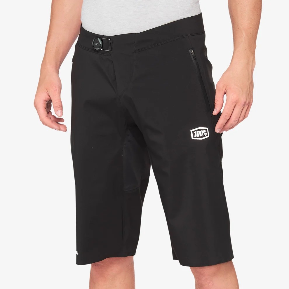 100% Hydromatic Waterproof Shorts 32 Black
