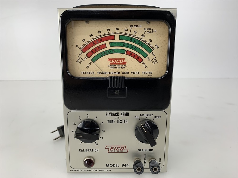 Eico Flyback XFMR and Yoke Tester Model 944