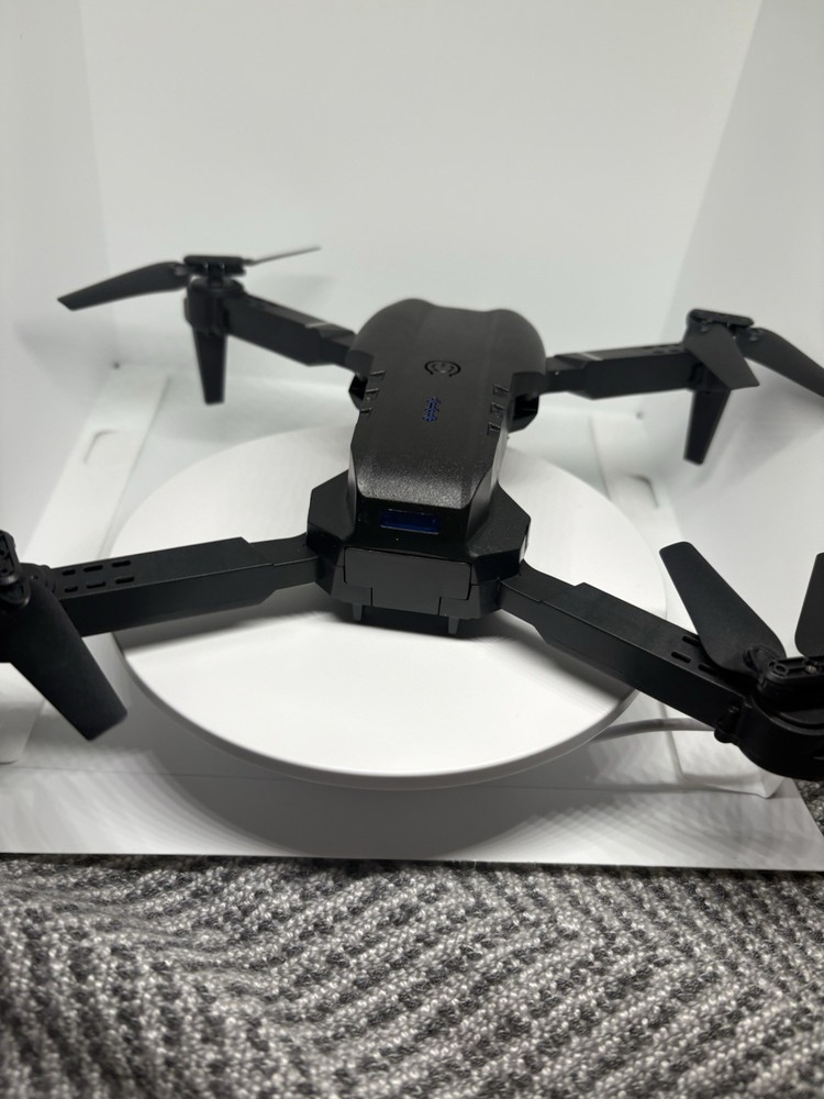 Drone Pro 4K Dual Camera Quadcopter, Screen Remote, Optical Flow, Foldable, Bla…