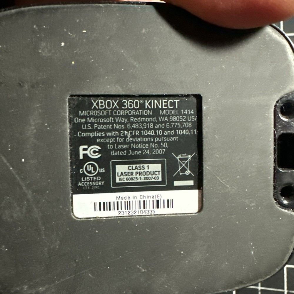 Microsoft Kinect Sensor for XBox 360