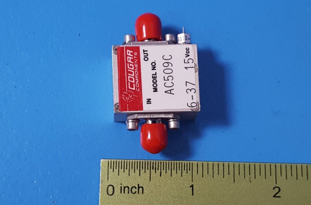 RF Amplifier, AC509C, COUGAR, 15VCC, 6-37