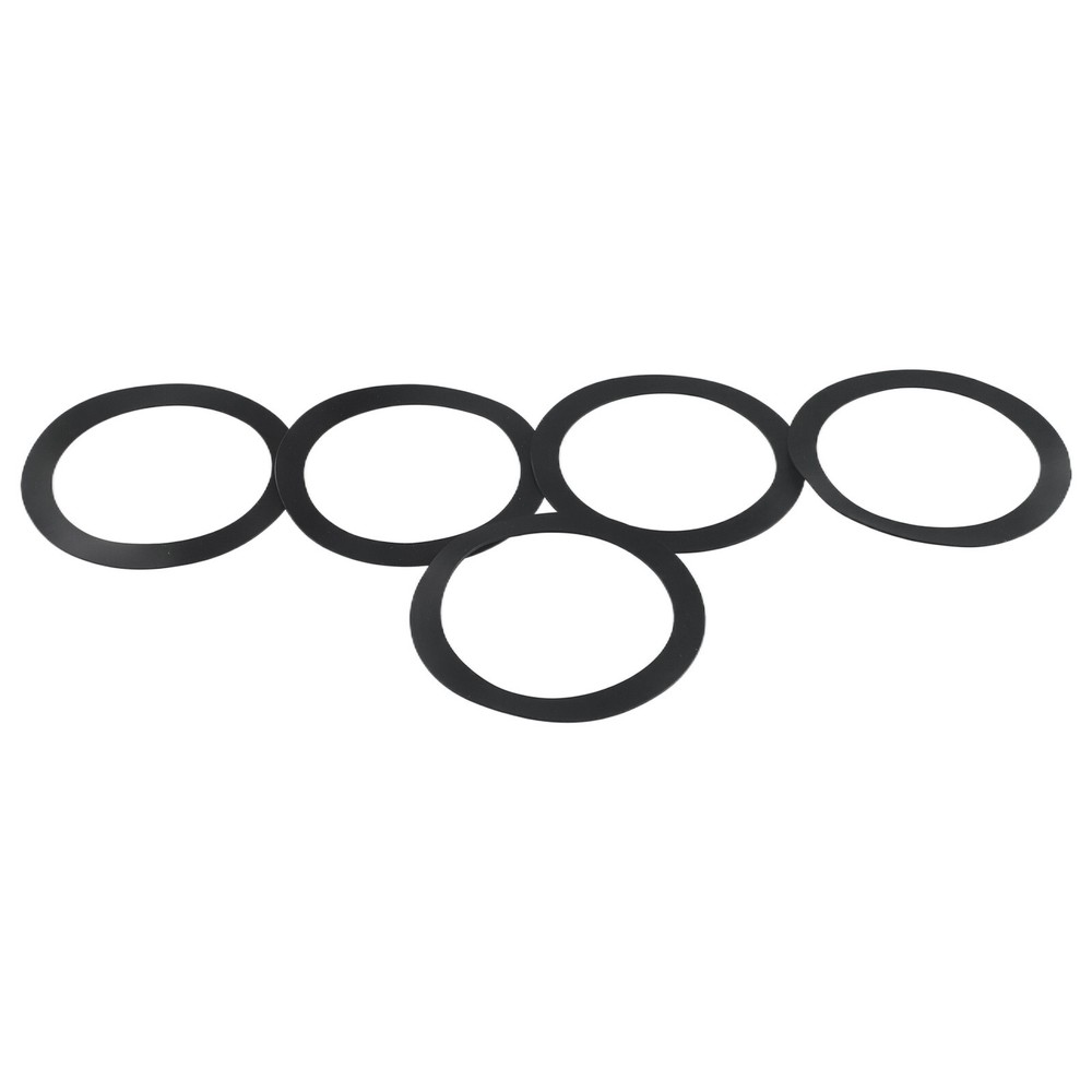 Seal Ring Strainer Gasket 5pcs Drain For 3-1/2 Inch Kitchen Replacement