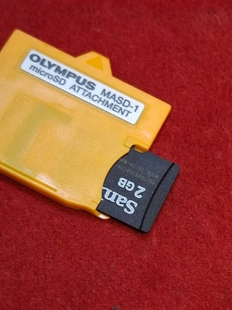Olympus Fe-45 10mp digital camera Black Inc Memory Card D2