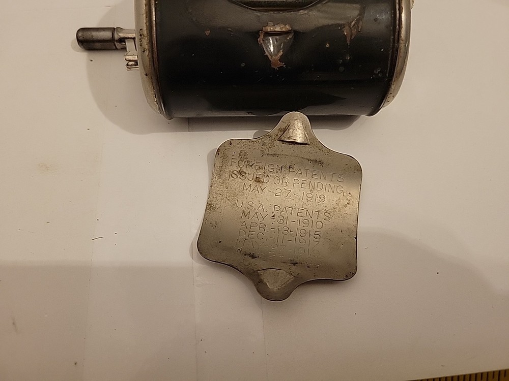 Twinplex Vintage Razor Blade Stropper Black Old Razor Blade Sharpener