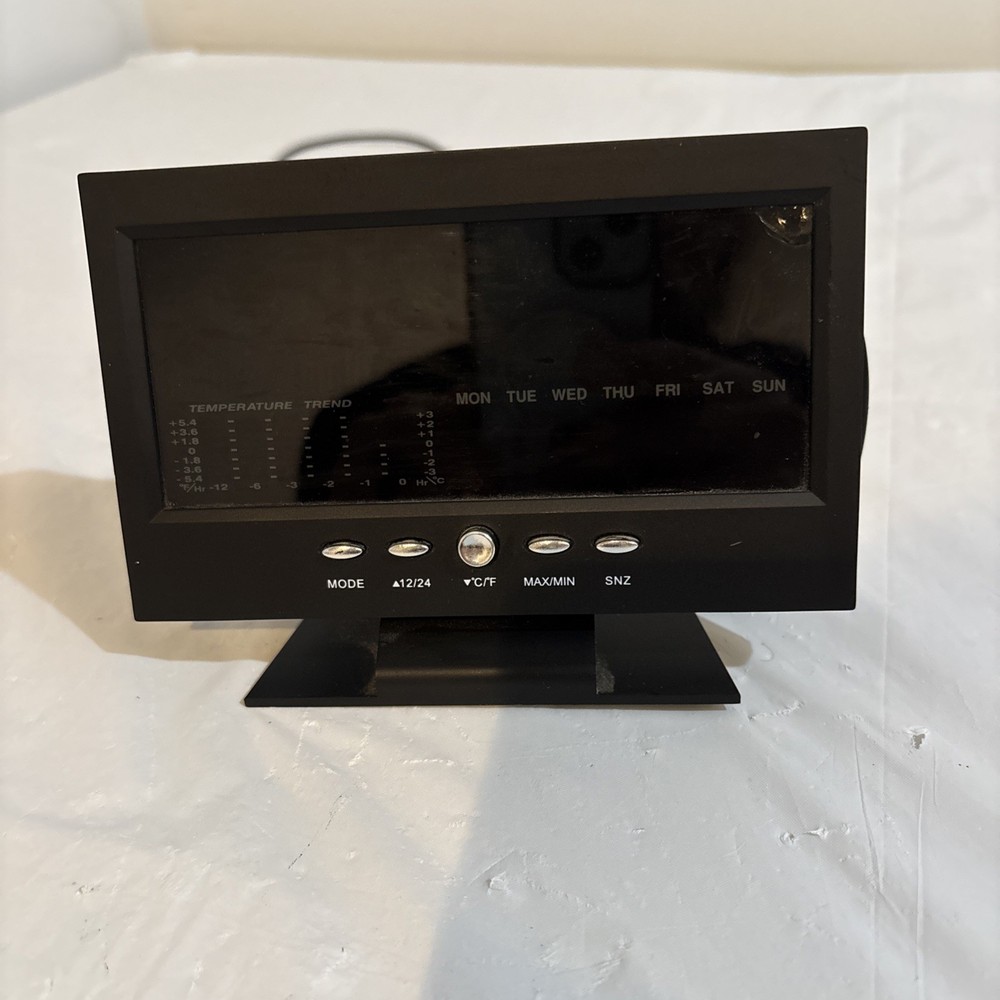 Desktop Clock Weather Clock Color Screen Alarm Temperature & Humidity