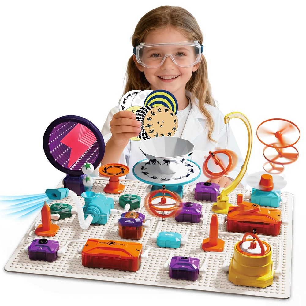 Gohero Circuits Science Kit，76 STEM Projects,Science Experiments for Kids with F