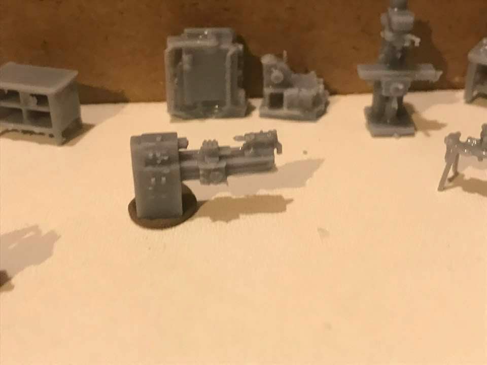 Ho 1/87 Scale Workshop Machinery Big Set