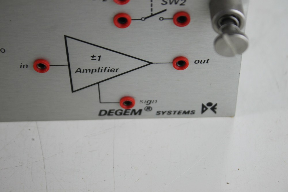 DEGEM SYSTEMS UNITCOM 6B PCM MODULATOR DEMODULATOR OUT PUT CIRCUITS