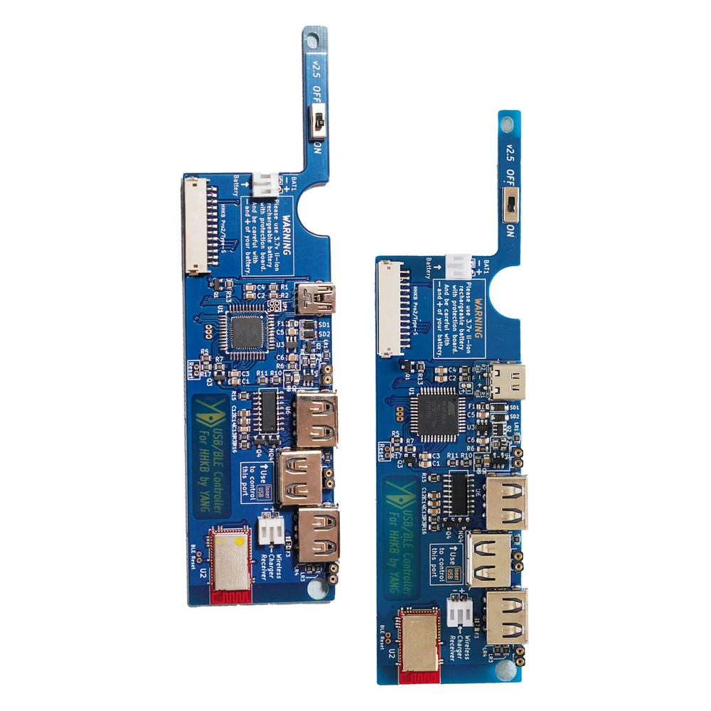 Replace for HHKB Pro2 Series YDKB Keyboard Controller Board USB/BLE Controller