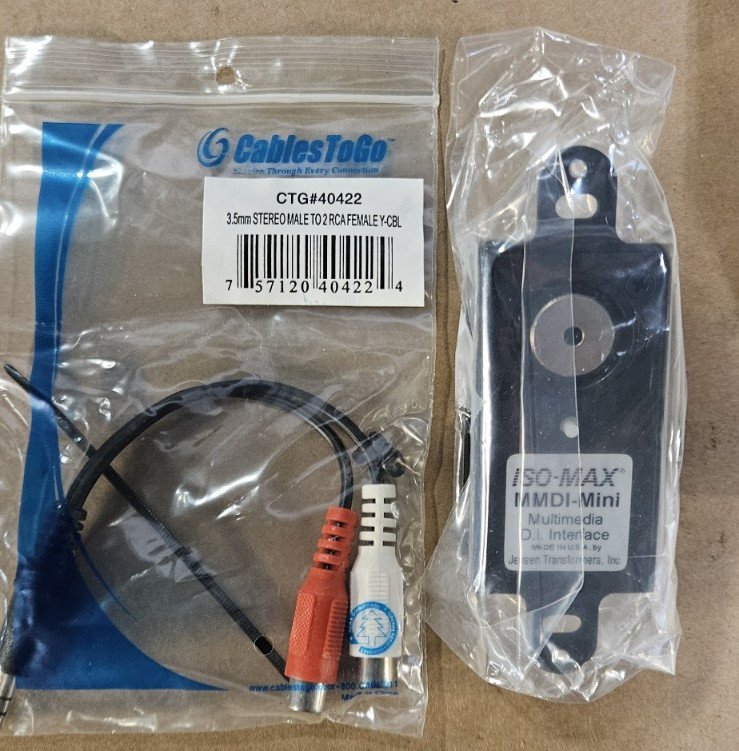 Jensen Transformers Iso-Max MMDI-Mini DB-MN-WP