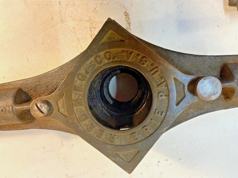 Antique Reed Mfg Pipe Threader 1902 No. 2S