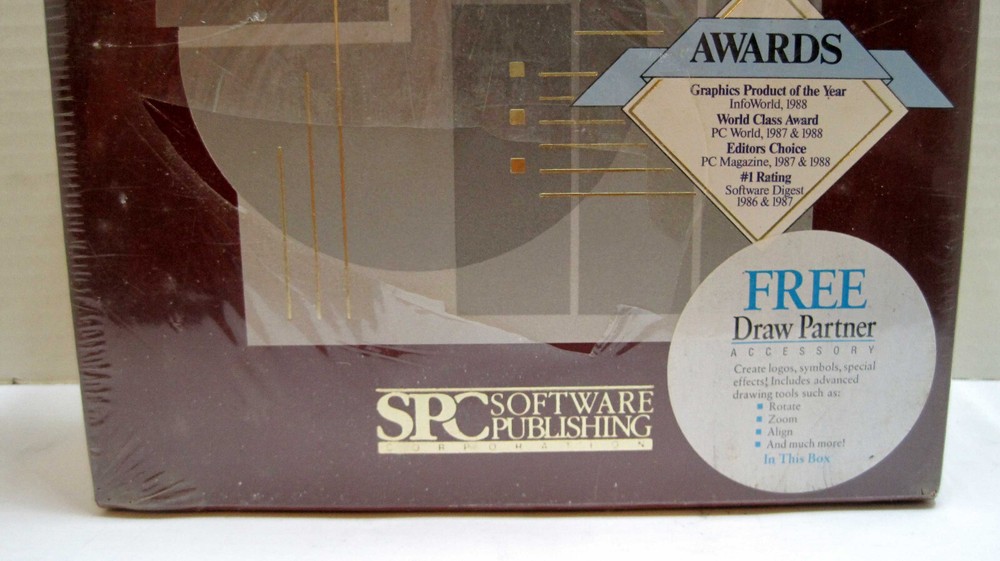 VTG Harvard Graphics Version 2.13, 5 1/4 Disk SPC Software Publishing NEW Sealed