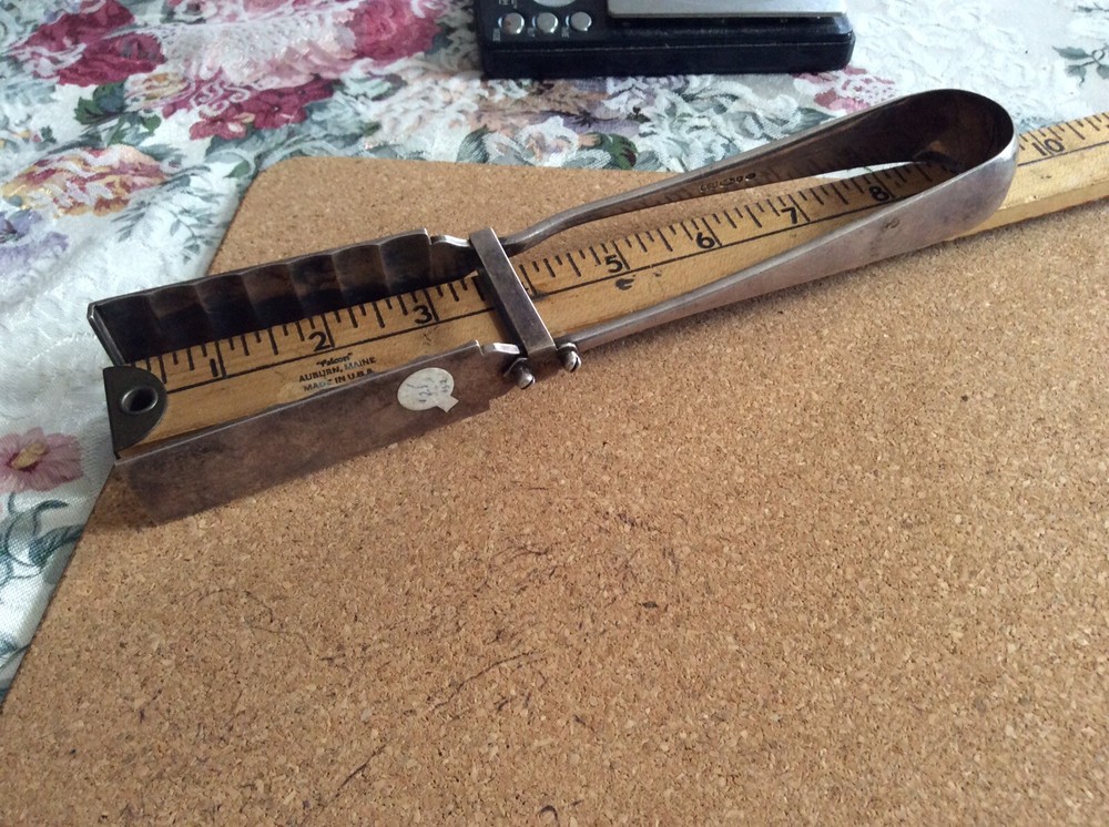 Antique Serving Item With Hall Marks No Mongram
