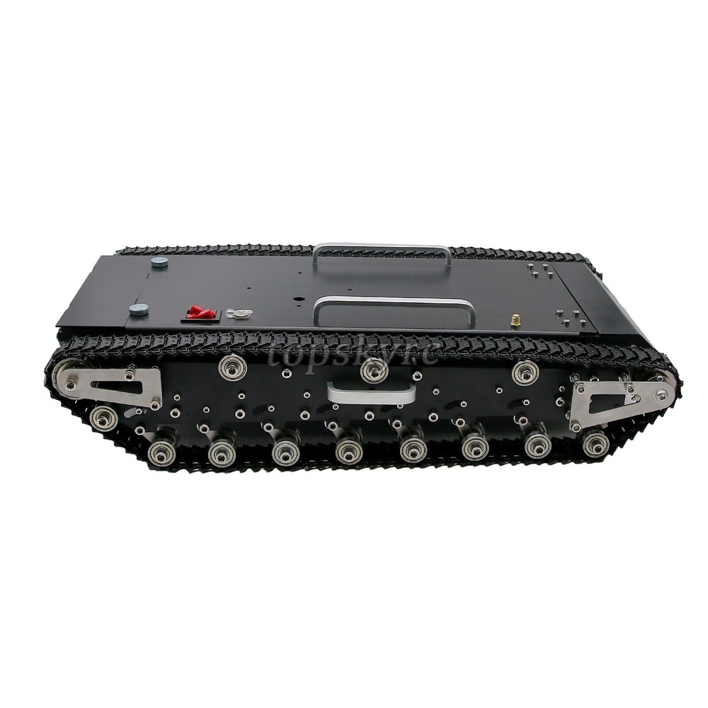 WT-500S Tank Chassis Robot Chassis Remote Control Smart Car with Control System