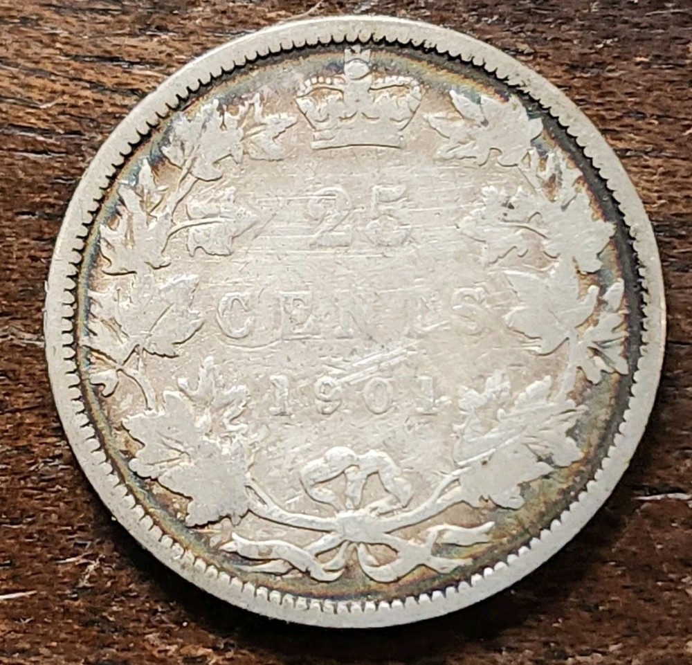 1901 Canada 25 Cents 0735