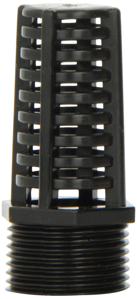 3/4-Inch Threaded Suction Overflow Strainer for Aquariums