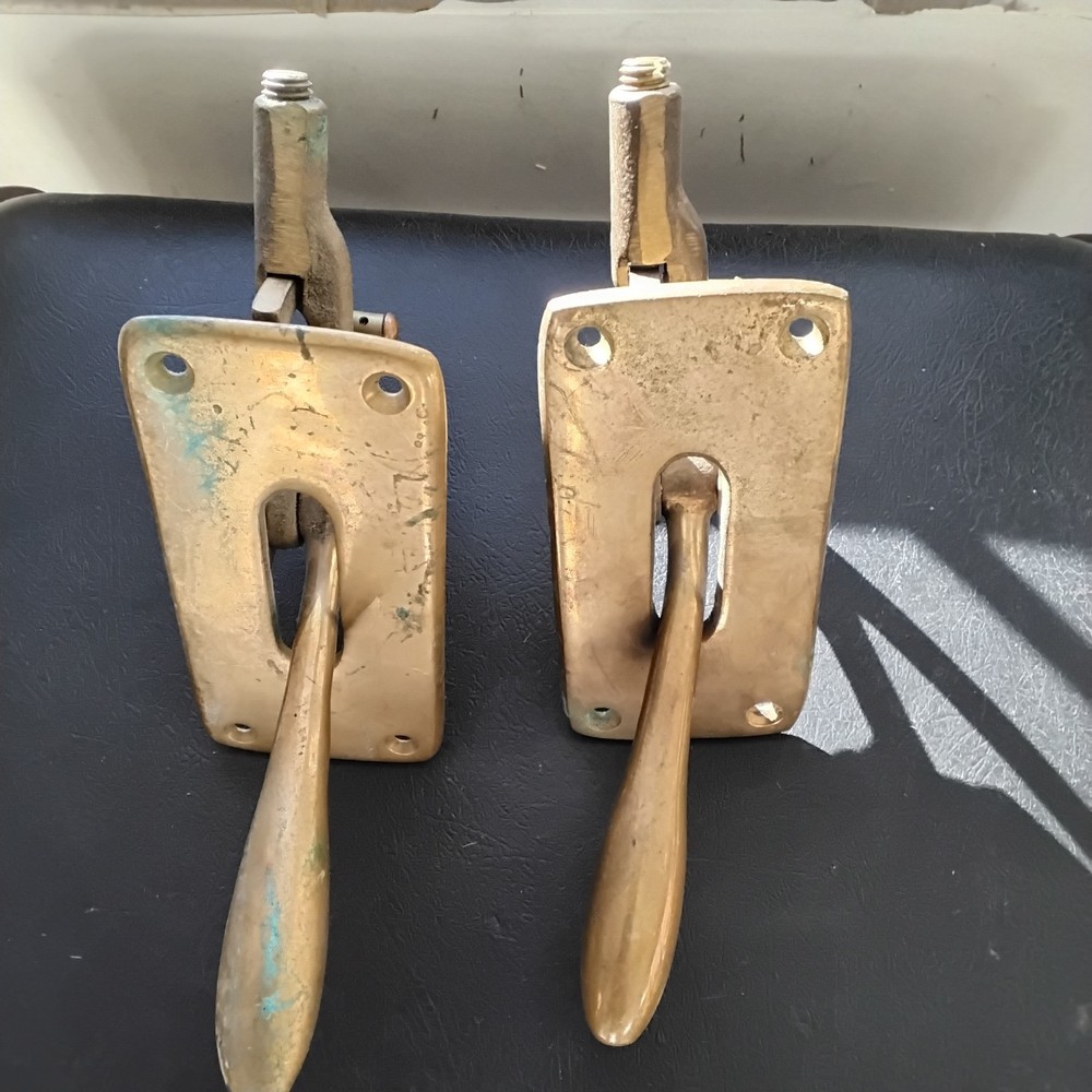 Pair Brass Speed Throttle Controller S Unbranded