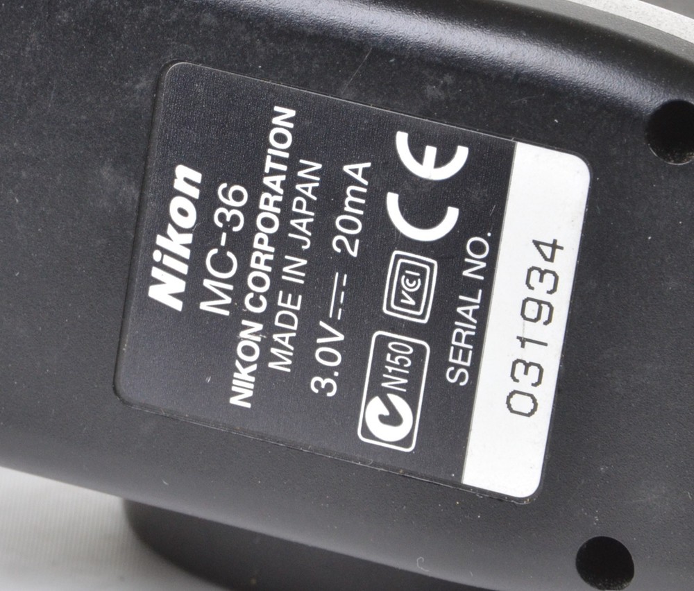 Nikon MC-36 Multi Function Remote Control Cord, new batteries