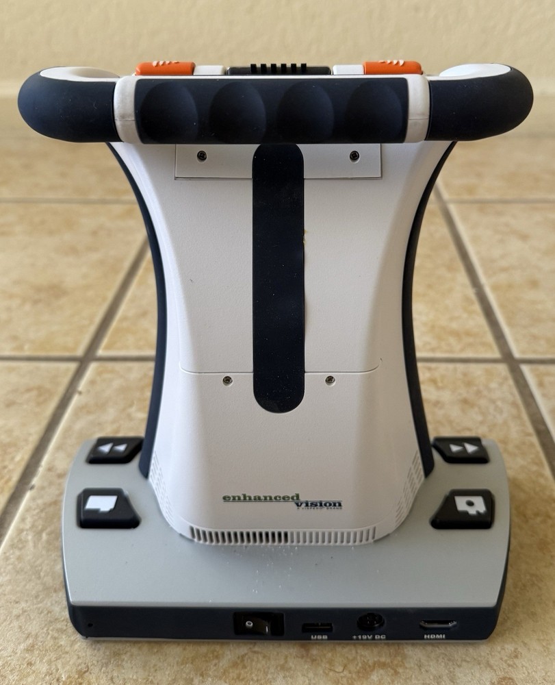 ENHANCED VISION Portable Smart Reader HD OCR SRHE1A W/ DOCS - EXCELLENT COND!