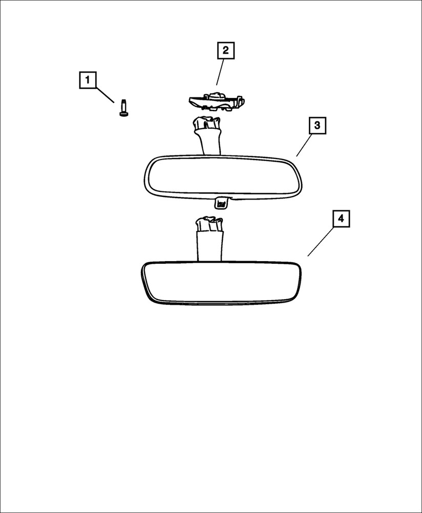 Genuine Mopar Mounting Bracket 68297616AA