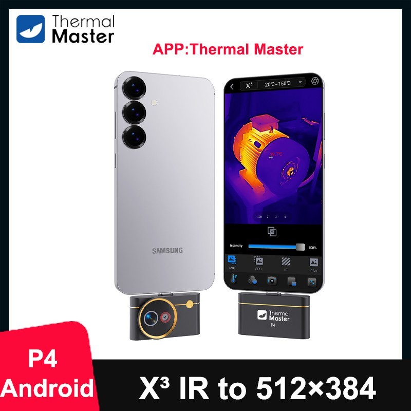 Thermal Master P4 Thermal Imaging Camera for Android with 512×384 X³ IR﻿