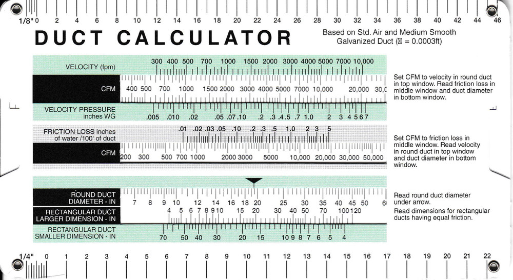 Duct Calculator by Carrier