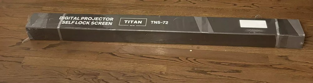 Titan TNS-72: Digital Projector Self Lock Screen 72"