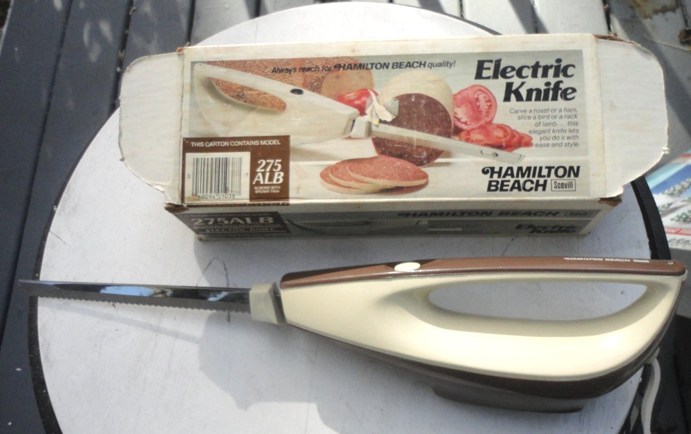 Hamilton Beach Electric Knife Model 275 With Original Box