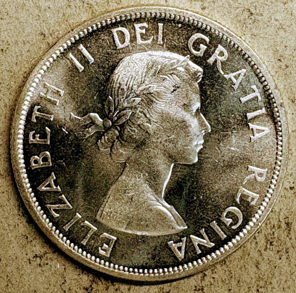 Canada 🇨🇦 Silver Dollar Totem Pole 1958 Uncirculated