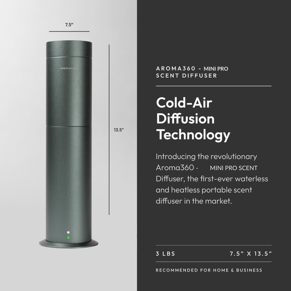 Aroma360-Mini Pro Scent Diffuser-Aroma Diffuser for Essential Green