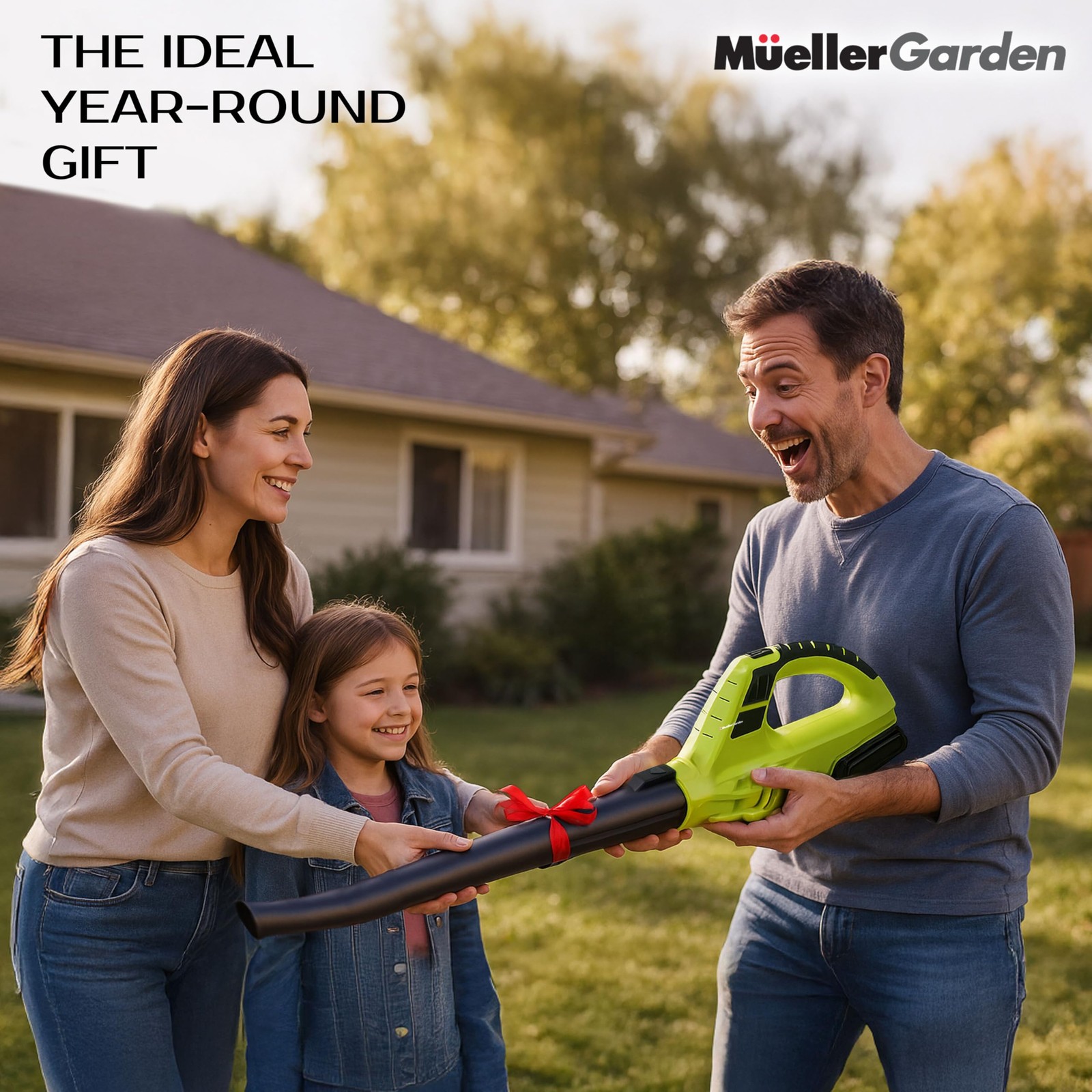 Leaf Blower Cordless Electric, with 2 Batteries and Charger, 140 MPH 20 V Powerf