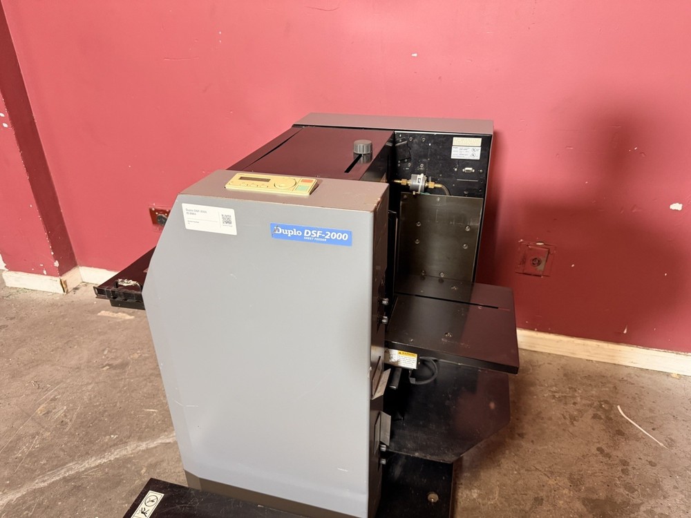 Duplo DSF-2000 Sheet feeder