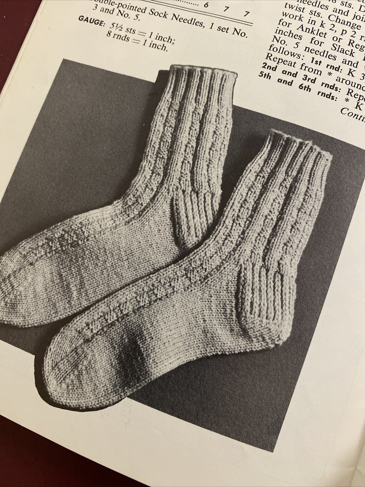 Knits For Men Sweaters And Accessories Pattern Booklet