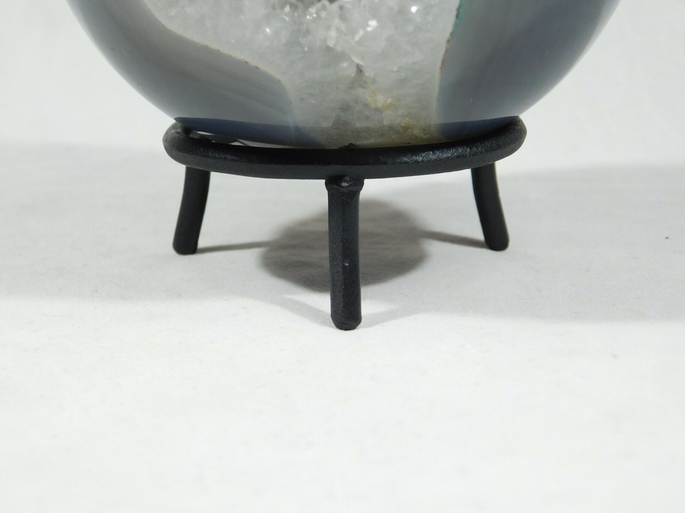 Sphere Stand Black Metal Short Large Size