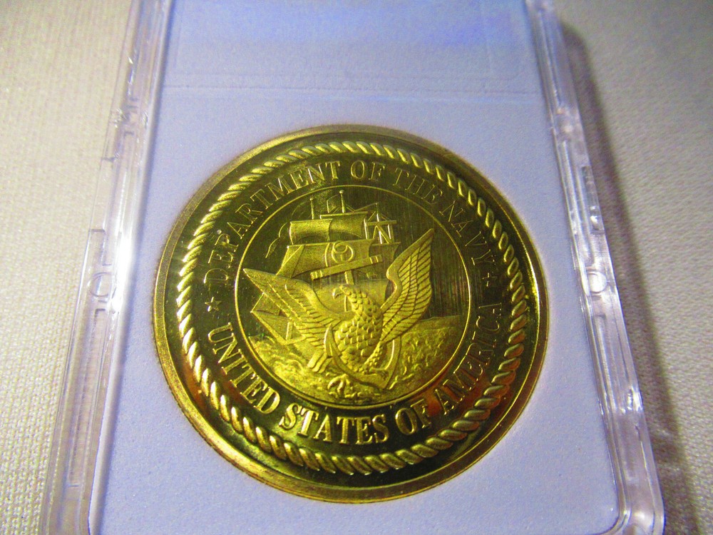 US NAVY USS CONSTELLATION CV-64 Challenge Coin