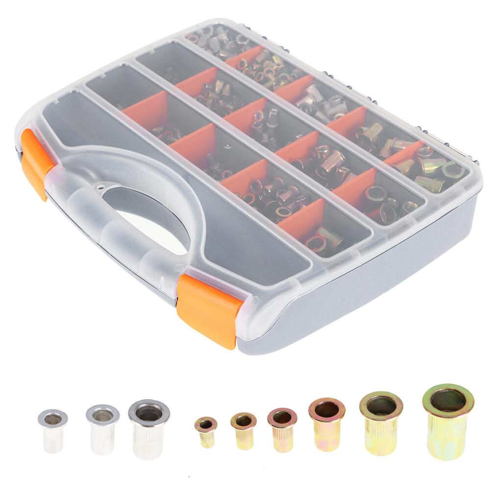 900pcs Rivet Nut Gun Kit Rivnut Setting Tools Nut Setter Tool Hand Riveter