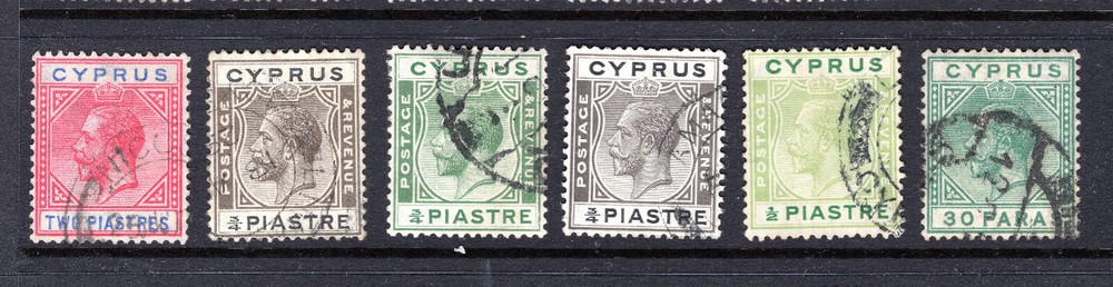 CYPRUS KGV Stamp Lot C