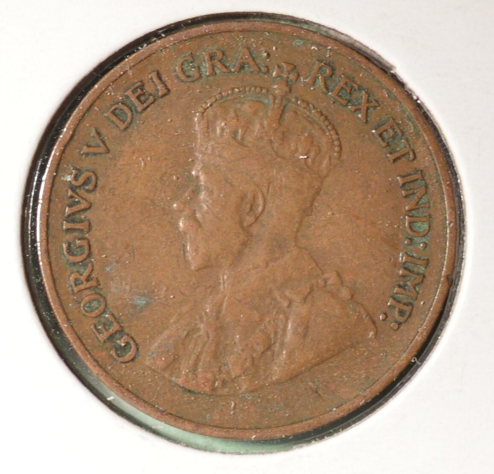 1933 - Canada Penny - 1 cent - Average Circulated 🇨🇦🇨🇦