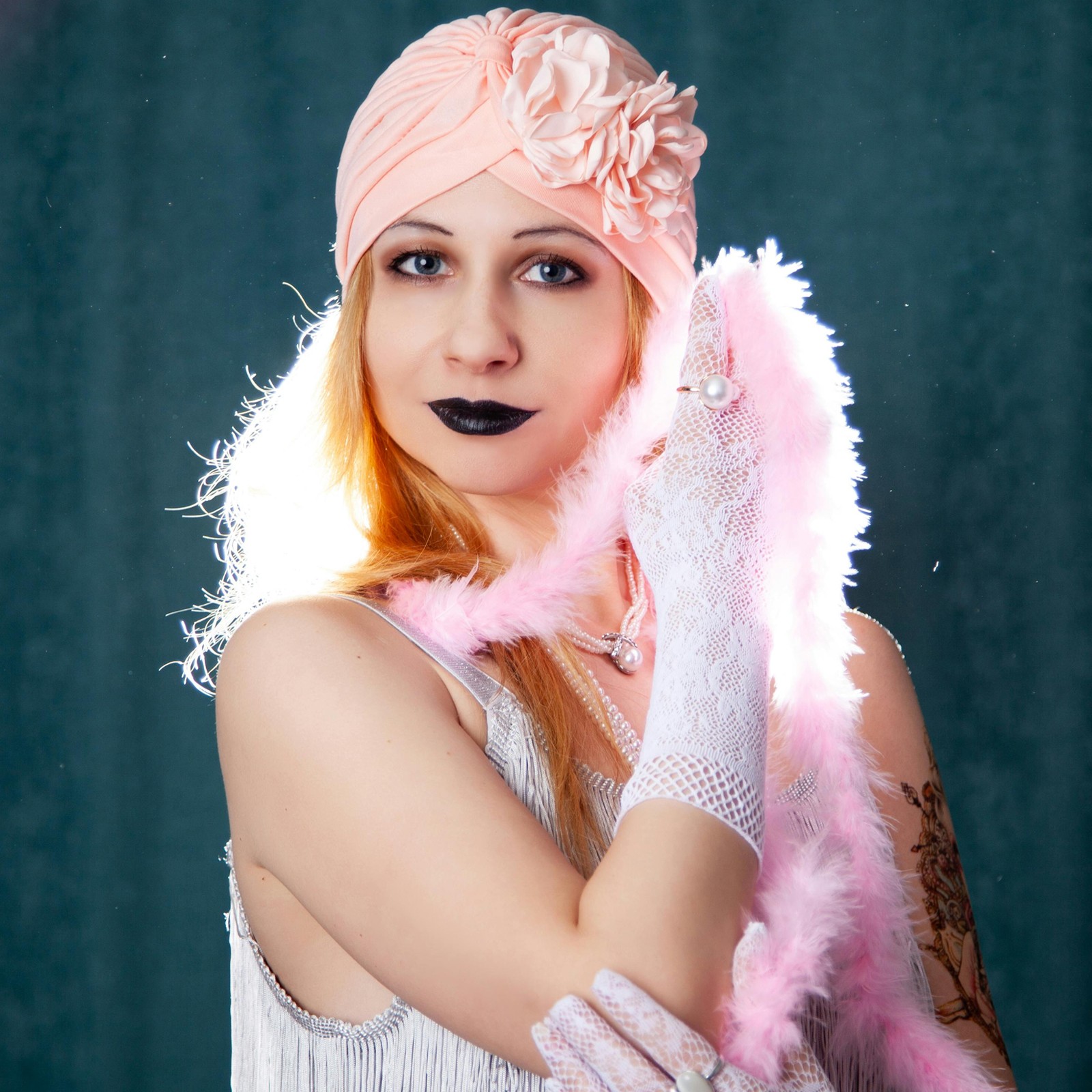 1 Pcs 6.6 Ft Feather Boas Feather for DIY Craft Sewing Trim Party Purple Pink