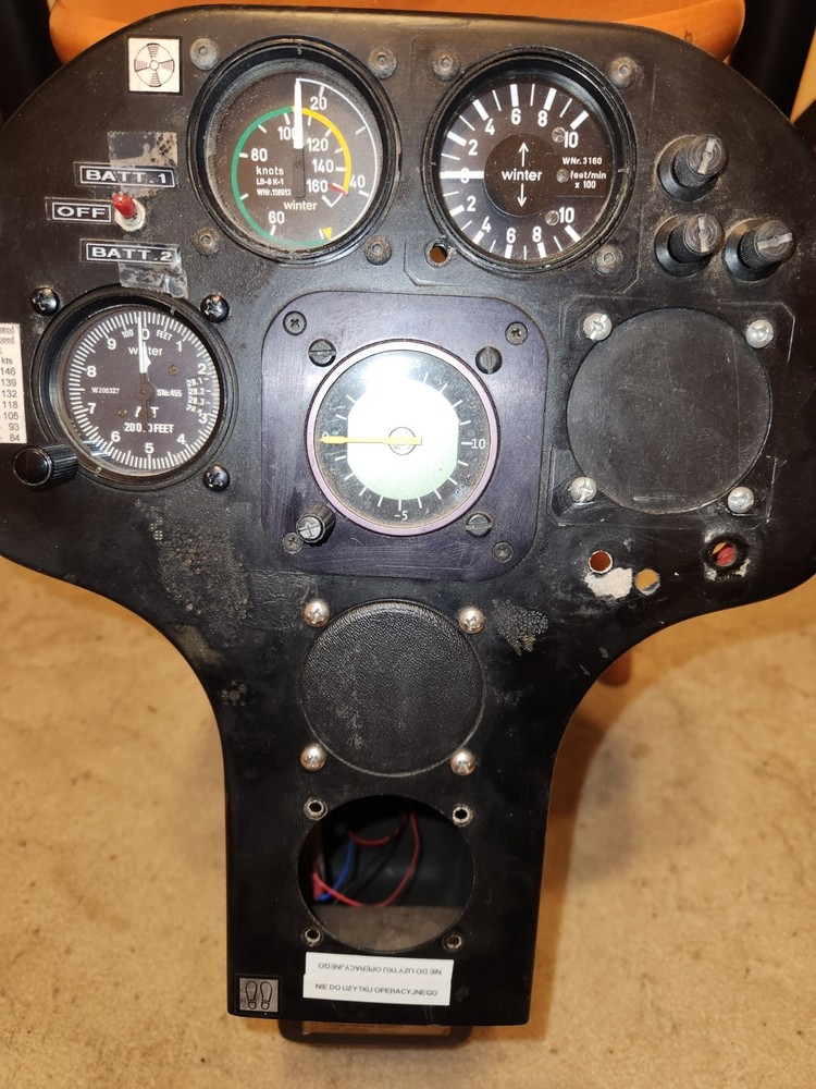 WINTER 7FMS423 AIRSPEED INDICATOR