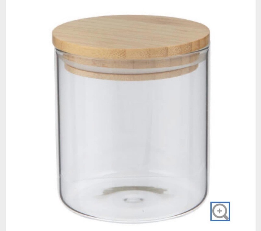 8oz Bamboo Candle Jars