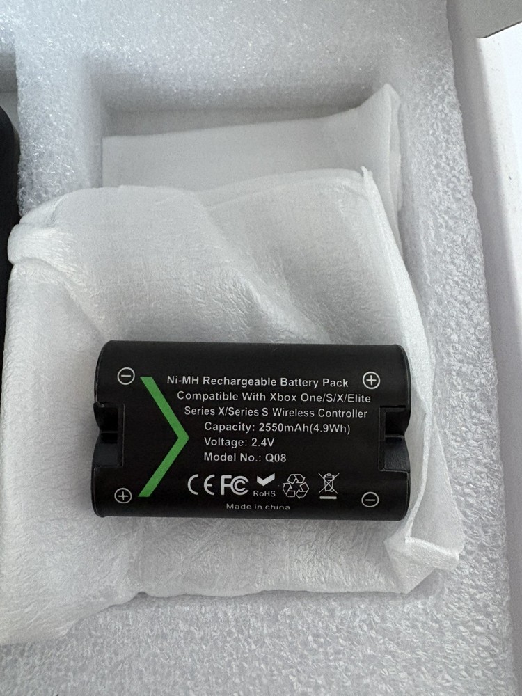 NEW X-1 Controller Charger with 3x2550mAh Battery Packs for XBOX Controller Open