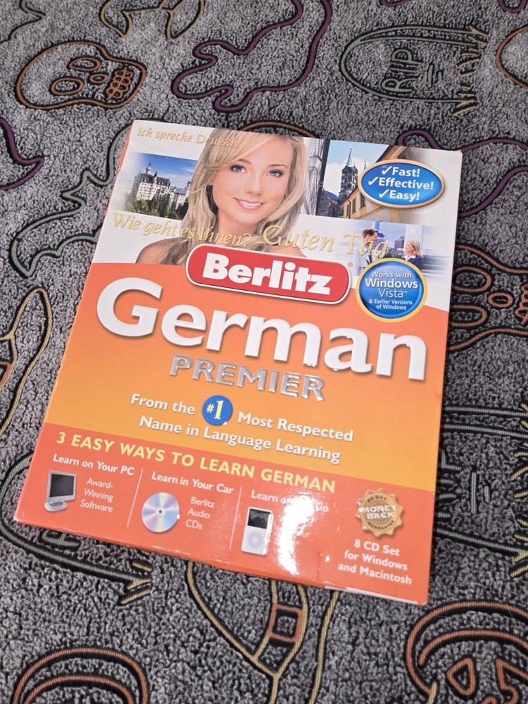 Nova Berlitz German Premier (PC/Mac) CD Learning Language - German Language