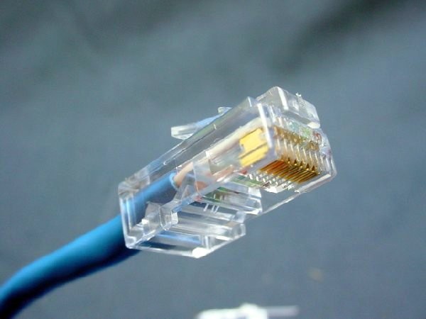 Leviton 52455-15B Blue Cat5 15ft Ethernet Cable Data Patch Cords Network 5-Pack