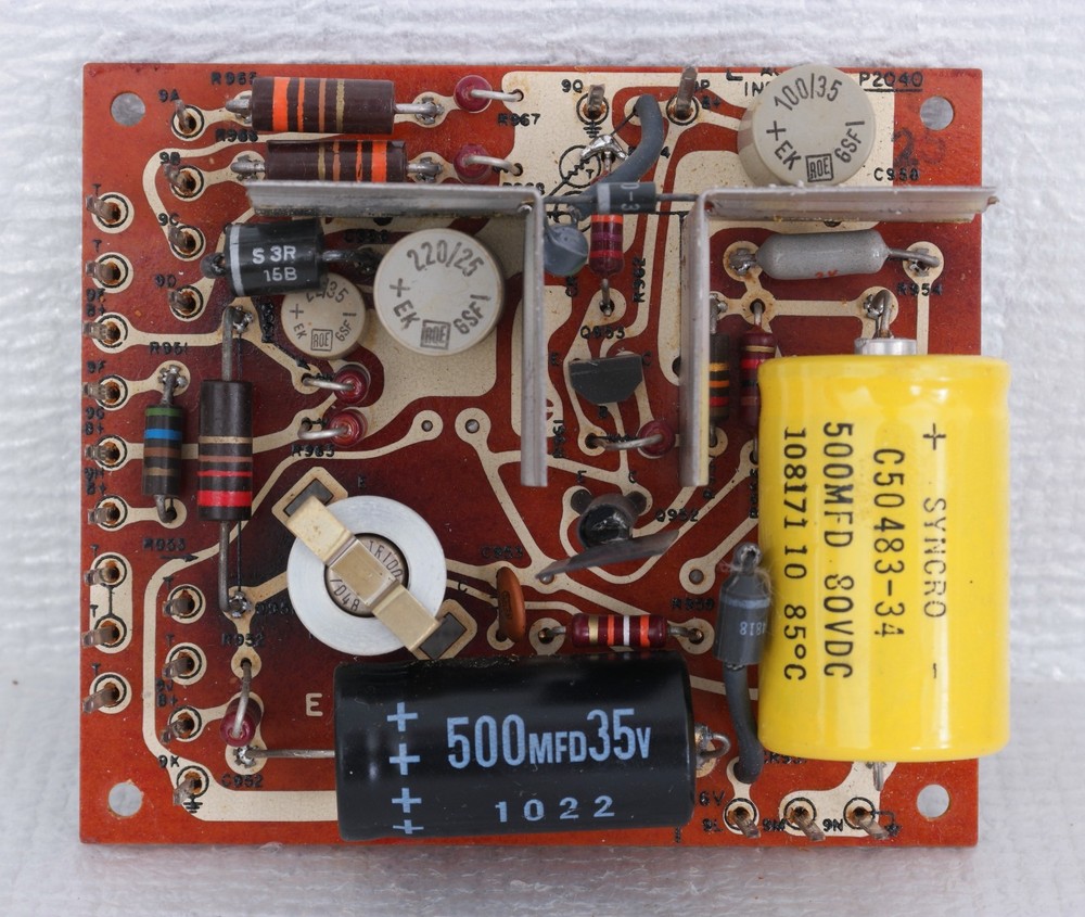 Fisher 390 Receiver Part : Power Supply PCB Board