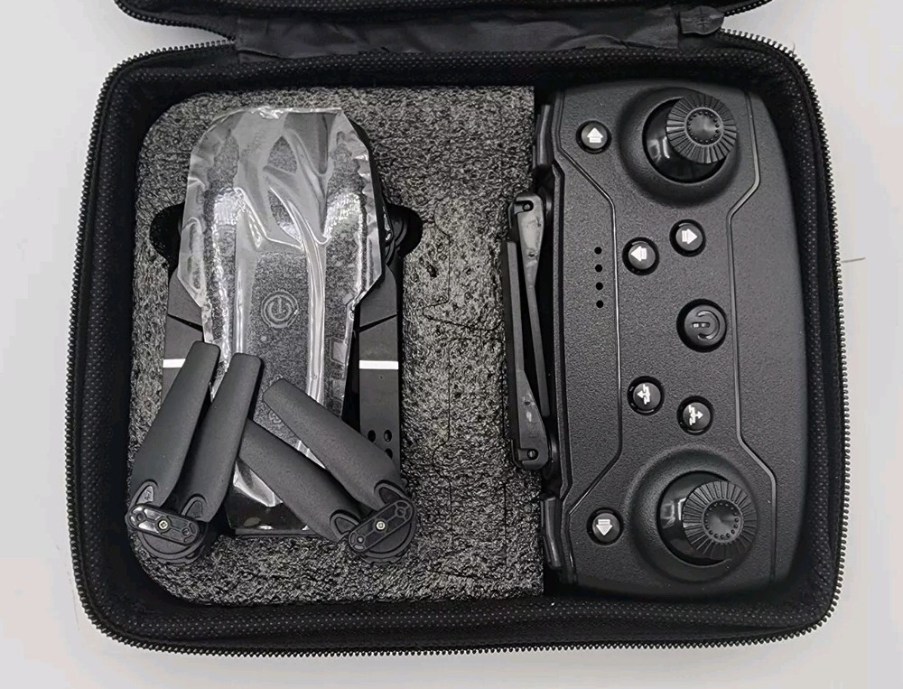 Dual Camera Double Folding Cool LED Black K3 & E99 Professional RC Drone