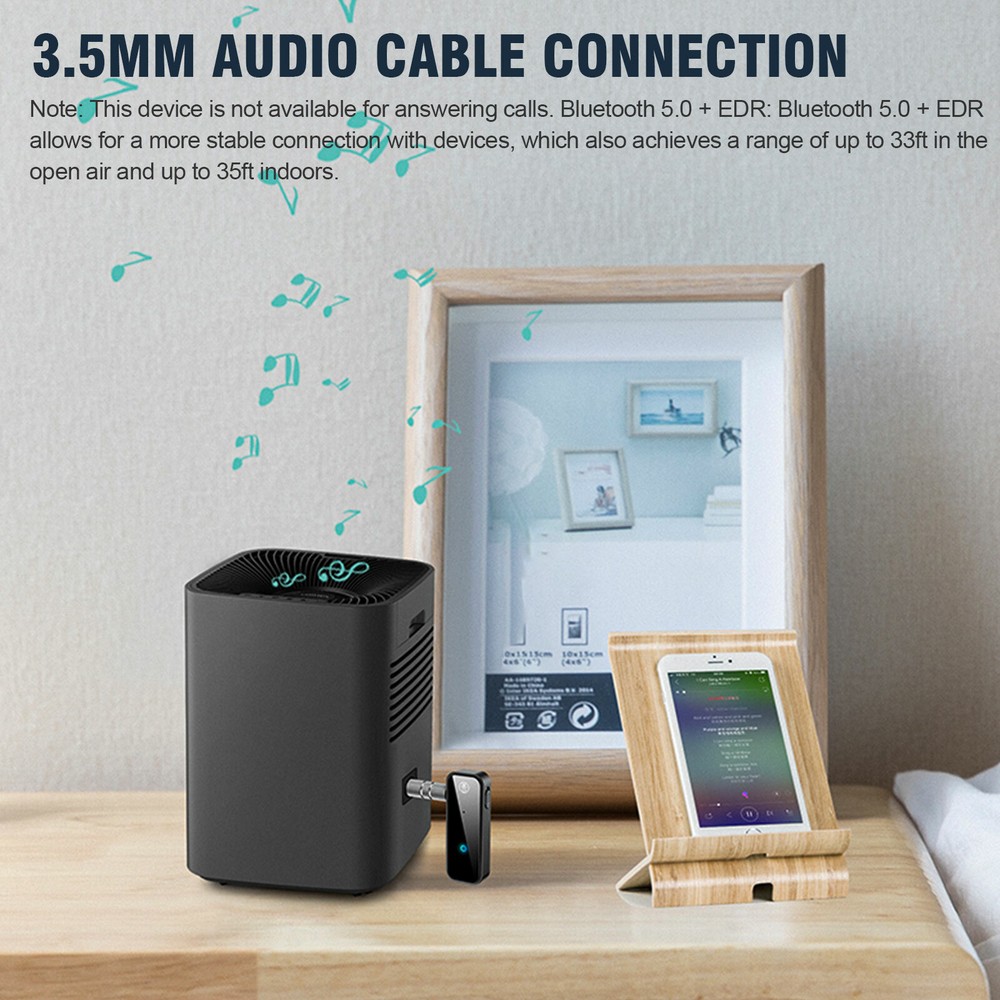 USB Wireless Bluetooth 5.0 Transmitter Receiver for Car Music Audio Aux Adapter