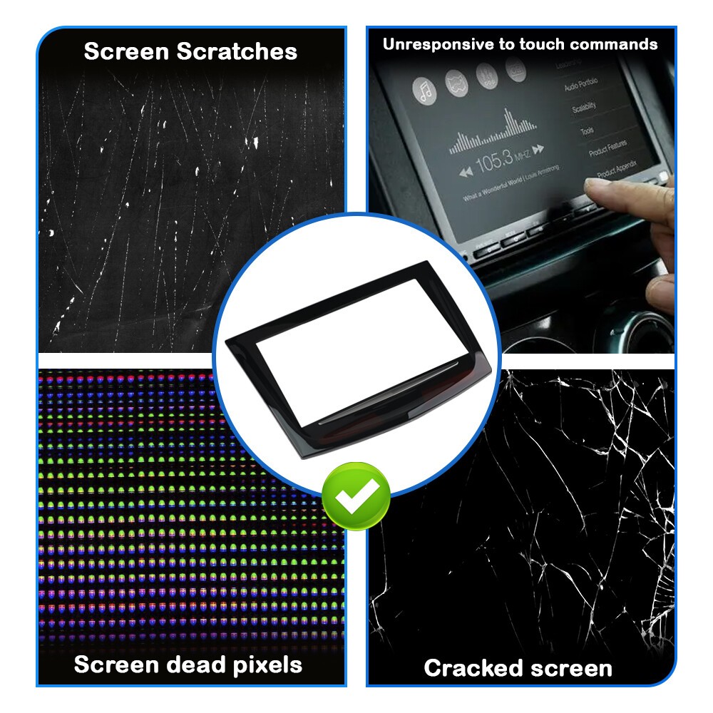 Touch Screen Display For 2013-2017 Cadillac ATS CTS SRX XTS CUE Replacement Car