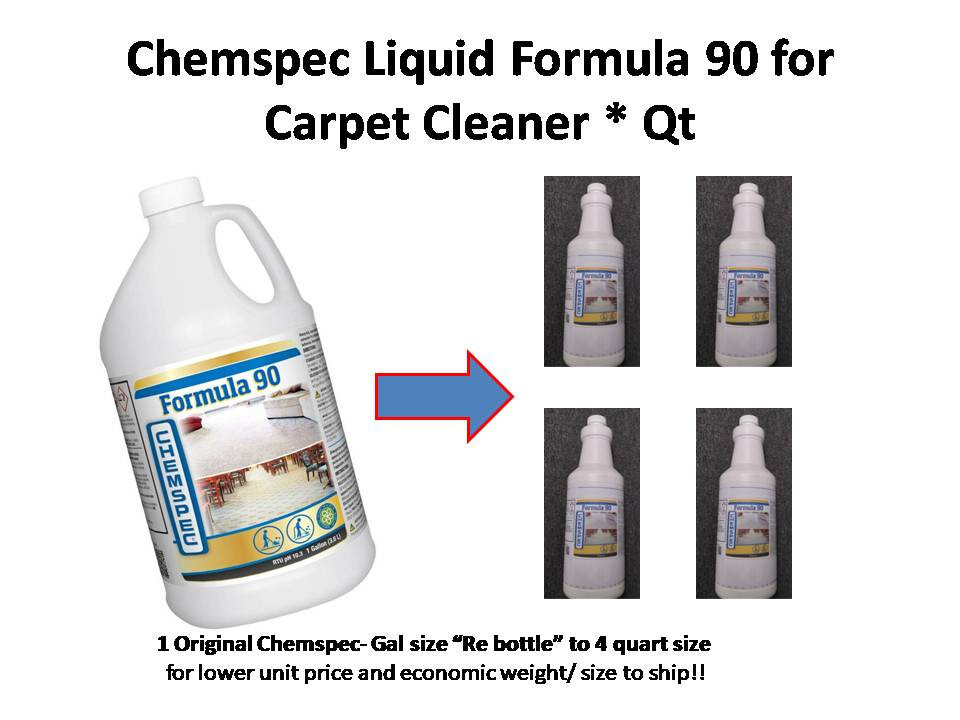 Chemspec Formula 90 Liquid for Carpet Cleaner * Quartt Bottle