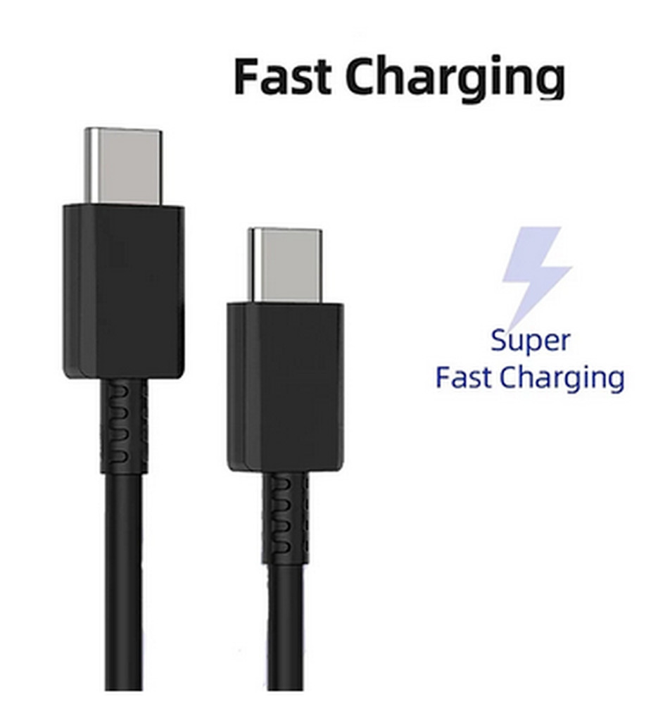 3Pack USB Type-C To Type-C Cable PD Fast Charging Charger For Samsung Note10 S9